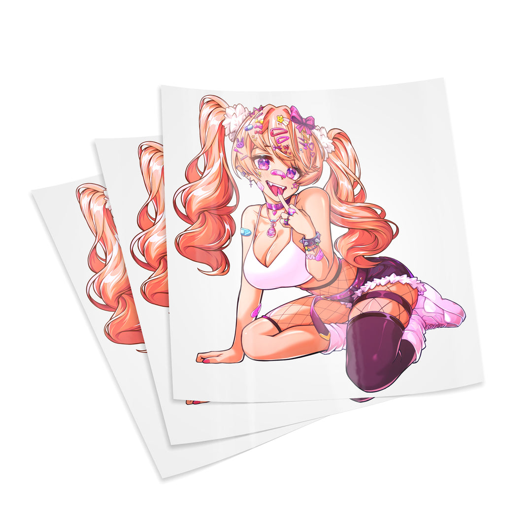 GYARU COSPLAY WAIFU Sticker