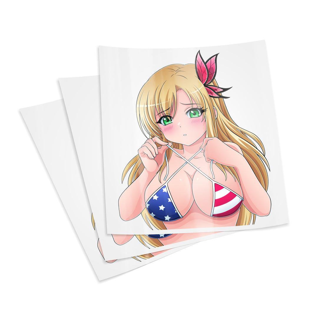 MISS SENA USA Sticker