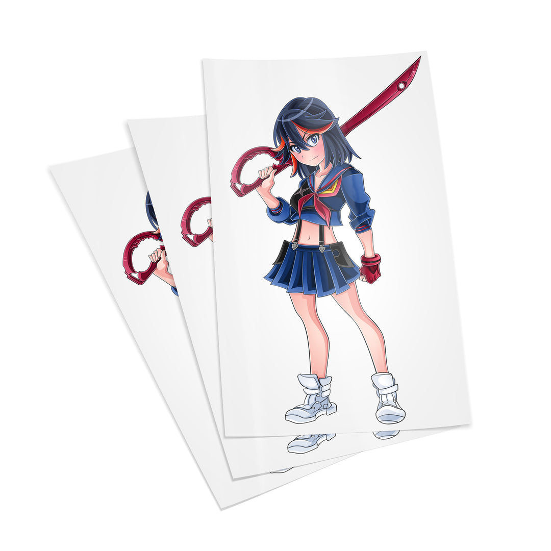 SCISSOR BLADE RYUKO Sticker
