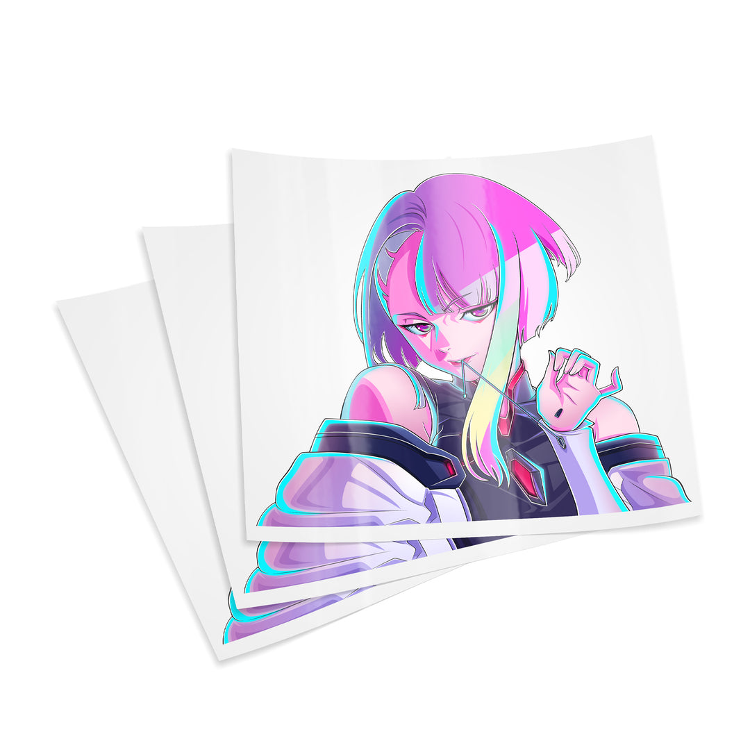 CYBER LUCY Sticker